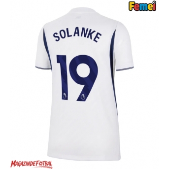Tottenham Hotspur Dominic Solanke #19 Tricou Fotbal Replică 2026-27 Femei Acasa